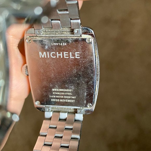 Michele Urban Large Stainless Steel Quartz Watch main image 2